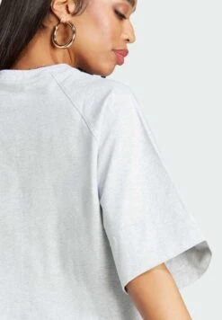 Adidas Originals Premium Essentials - T-Shirt Basique - Light Grey Heather -ASOS c5014637bff24bdd9c0d004aea766bbd