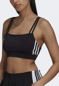 Adidas Originals Bra Originals Adicolor Primegreen Top Fitted - Débardeur - Black -ASOS c512a016f28b411bbebb27a7f8a52dfc