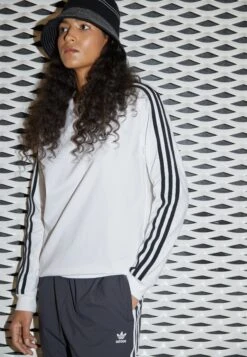 Adidas Originals Longsleeve - T-Shirt À Manches Longues - White