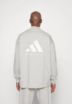 Adidas Originals One Bb L/S Tee - T-Shirt À Manches Longues - Metal Grey 11 Adidas Originals One Bb L/S Tee - T-Shirt À Manches Longues - Metal Grey -ASOS c6ad985b5f05402a9d7410b969a216c7