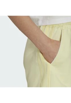 Adidas Originals Tennis Luxe 3 Stripes Originals Shorts - Short - Haze Yellow -ASOS c6b0ebdf23c049b2bf5ce5bd31656579