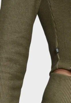 Adidas Originals T-Shirt À Manches Longues - Khaki -ASOS c7ab9c3ec5a7466cafefac6ad264ff40