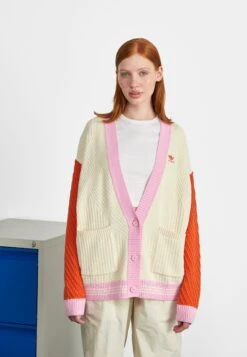 Adidas Originals Adicolor 70S Cardigan - Gilet - White