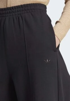 Adidas Originals Premium Essentials Wide-Leg Pintuck - Pantalon De Survêtement - Black -ASOS c8d638e1123f43e7a4c979e059a1e9ad