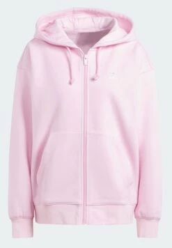 Adidas Originals Essentials Full Boyfriend Hoodie - Sweat Zippé - Orchid Fusion -ASOS c91595bc9645440d9bf7a05bb2c06417