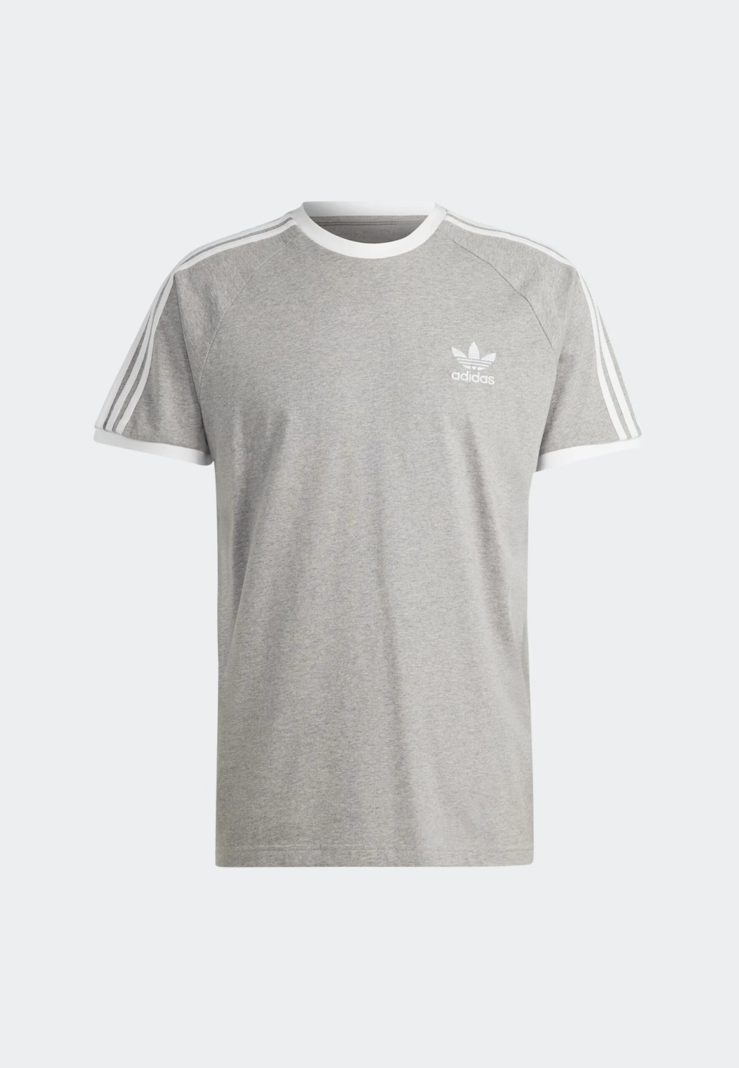 Adidas Originals 3 Stripes Tee Unisex - T-Shirt Imprimé - Medium Grey Heather 6 Adidas Originals 3 Stripes Tee Unisex - T-Shirt Imprimé - Medium Grey Heather – Image 6