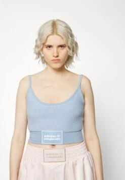 Adidas Originals Towel Bra Top - Débardeur - Ambient Sky -ASOS c9abb8b8fd8647f8bac39e9e78534349