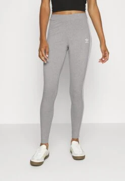 Adidas Originals 3 Stripes Tight - Legging - Medium Grey Heather