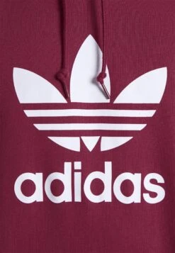 Adidas Originals Trefoil - Sweat À Capuche - Victory Crimson/White -ASOS cb58ec032fc6490c992a429af59cb22d