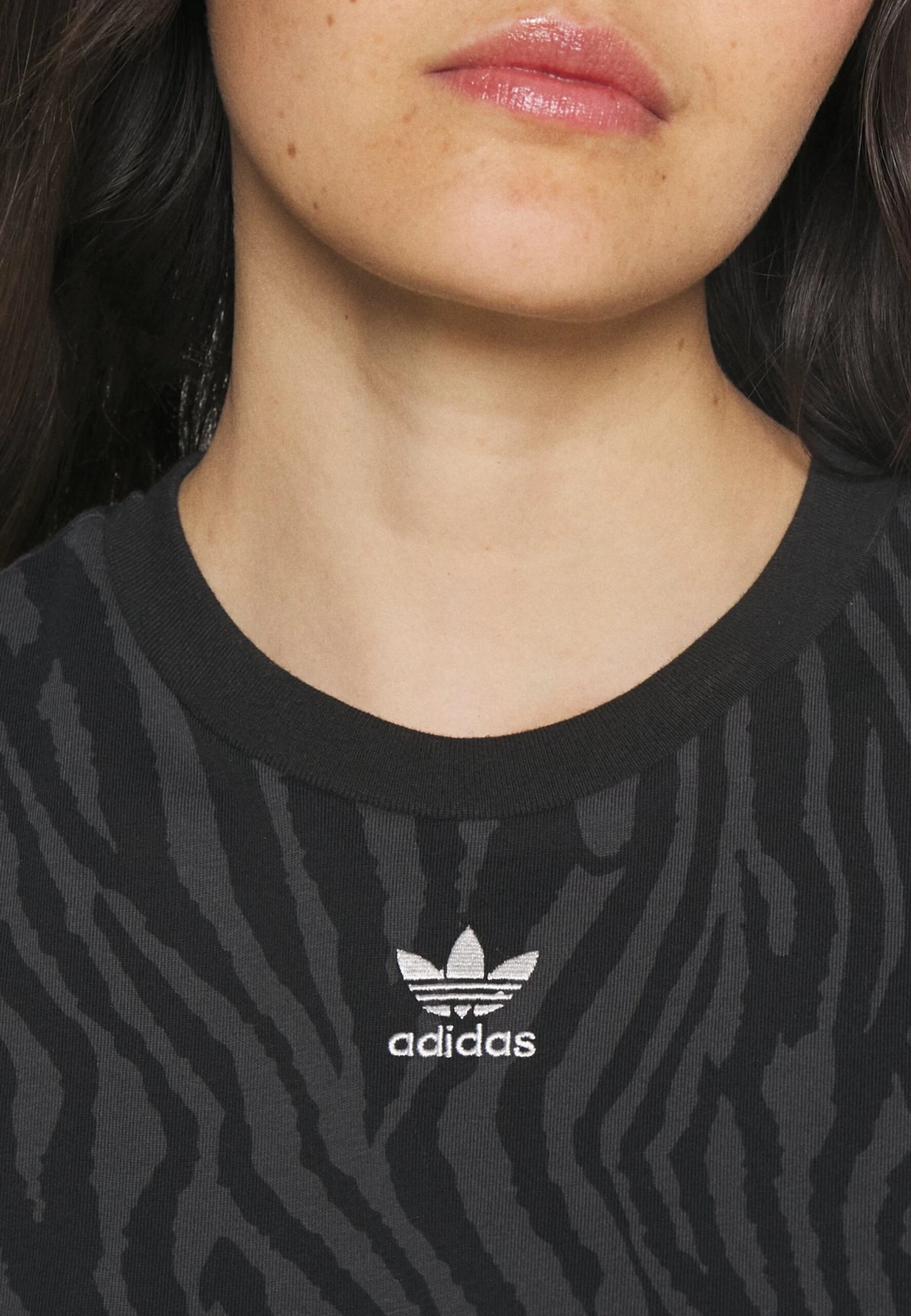 Adidas Originals Animal Tee - T-Shirt Imprimé - Carbon/Black 8 Adidas Originals Animal Tee - T-Shirt Imprimé - Carbon/Black – Image 8