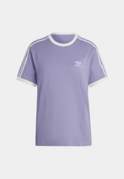 Adidas Originals Classics 3 Stripes - T-Shirt Imprimé - Magic Lilac 12 Adidas Originals Classics 3 Stripes - T-Shirt Imprimé - Magic Lilac -ASOS cd7db4f7b8a14352a24eb5b342525a2a