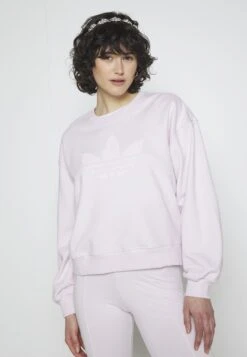 Adidas Originals Crew - Sweatshirt - Almost Pink -ASOS ce741dc450eb4376b29de60a10707068