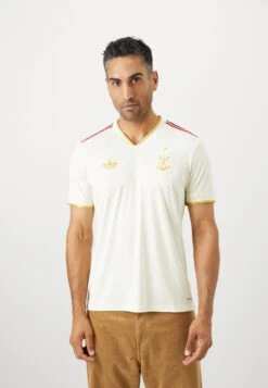 Adidas Originals CR FLAMENGO 25 THIRD JERSEY - T-shirt De Sport - Cream White -ASOS ce953338a8cc4faf9ab062920032f7d3