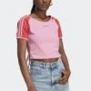 Adidas Originals Short - T-Shirt Imprimé - Semi Pink Glow/Real Coral