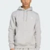 Adidas Originals Sweat à Capuche - Medium Grey Heather/white