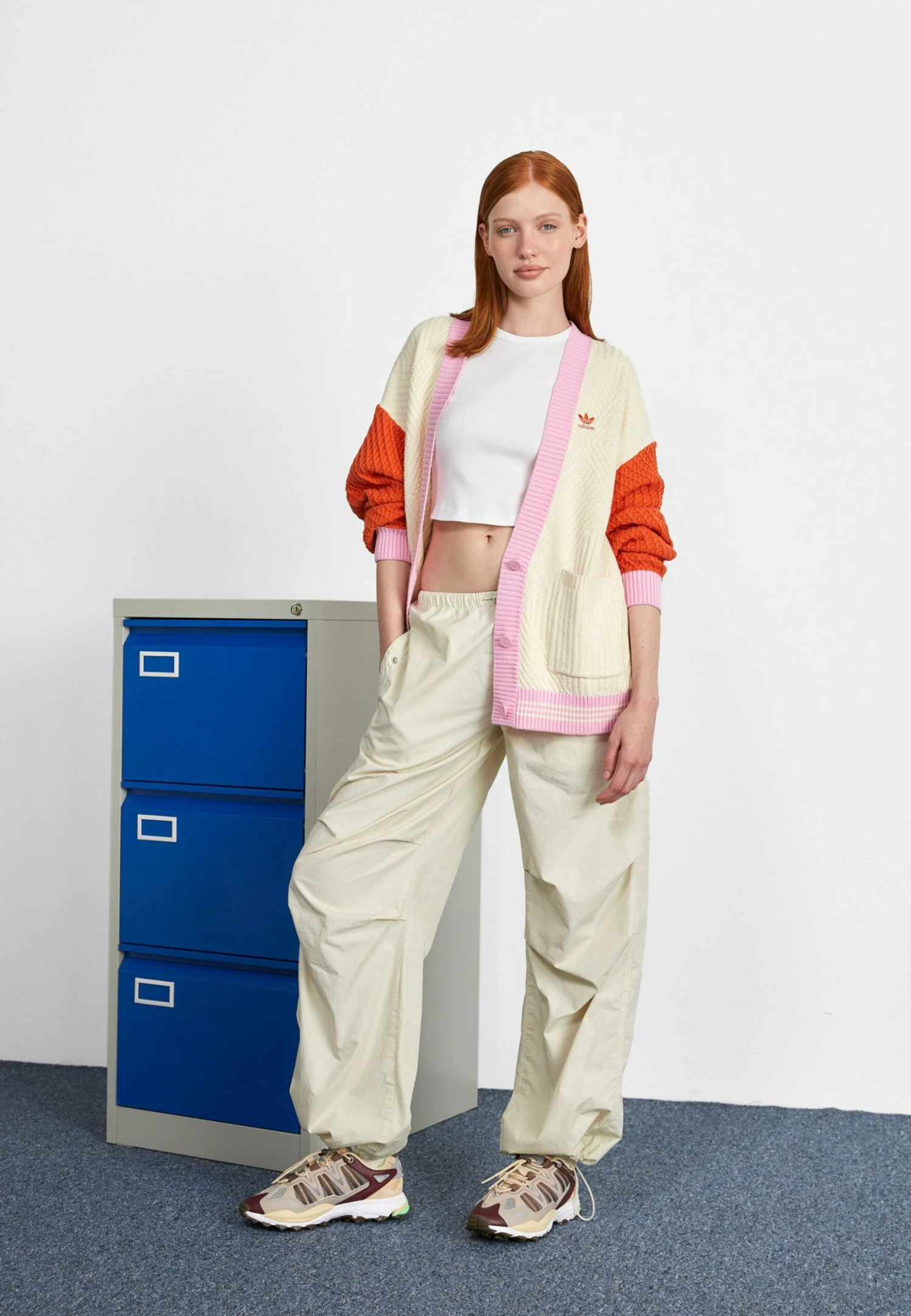 Adidas Originals Adicolor 70S Cardigan - Gilet - White 2 Adidas Originals Adicolor 70S Cardigan - Gilet - White – Image 2