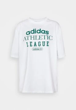 Adidas Originals Adidas Retro Luxury Tee - T-Shirt Imprimé - White -ASOS d237509ec47049bdba1b82c74faa2c6e