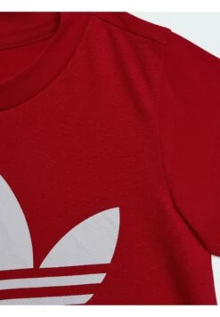 Adidas Originals Short Sleeve - T-Shirt Imprimé - Red -ASOS d2db9f5109344c02af58e0f1c32b19ab