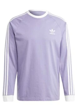 Adidas Originals 3-Stripes Ls T - T-Shirt À Manches Longues - Magic Lilac -ASOS d2e04379194842d4815c92003989d8e0