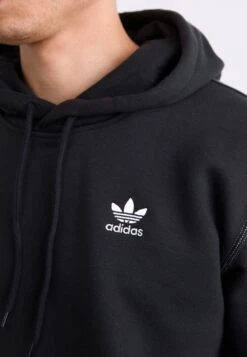 Adidas Originals LOOSE - Sweatshirt - Black/white -ASOS d39bb4c4d5c647f1be0ff01ba190001f