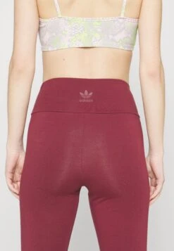 Adidas Originals Originals Cuff - Legging - Shadow Red -ASOS d503d8352e1c453694a10afc4ea126d5