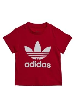 Adidas Originals Short Sleeve - T-Shirt Imprimé - Red