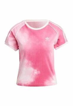 Adidas Originals Colour Fade Stripes - T-Shirt Imprimé - Clear Pink Multicolor -ASOS d72e5837fbc94fce9aad342f1d57c1b1