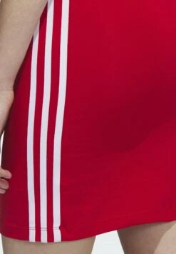 Adidas Originals Adicolor Classics Tight Summer - Robe Fourreau - Better Scarlet -ASOS d75f3f4b811f4aa080d78e2e07baf2e1