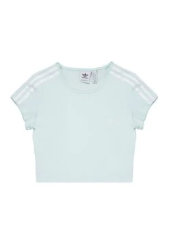 Adidas Originals Lifestyle Cropped - T-Shirt Imprimé - Blau