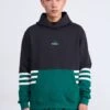 Adidas Originals ARCHIVE HOODIE - Sweatshirt - Black/collegiate Green