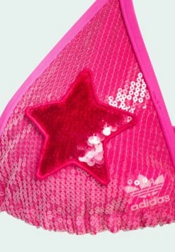 Adidas Originals Ivy Park Sequin Triangle - Haut De Bikini - Shock Pink -ASOS d9a173d1fac348b2b2d4ac9d5f986334