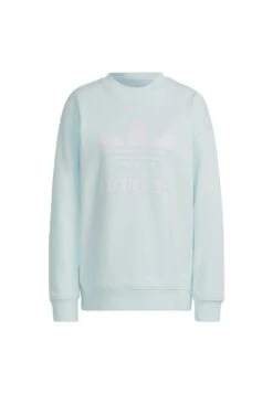 Adidas Originals Crew - Sweatshirt - Blue -ASOS d9e4c670d0094764bdf73b3ae488bde7