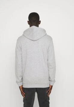 Adidas Originals Trefoil - Sweat À Capuche - Medium Grey Heather/White -ASOS d9ecfff860264e63b2bd0bd858a8cc01