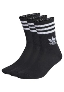 Adidas Originals Crew Unisex 3 Pack - Chaussettes - Black