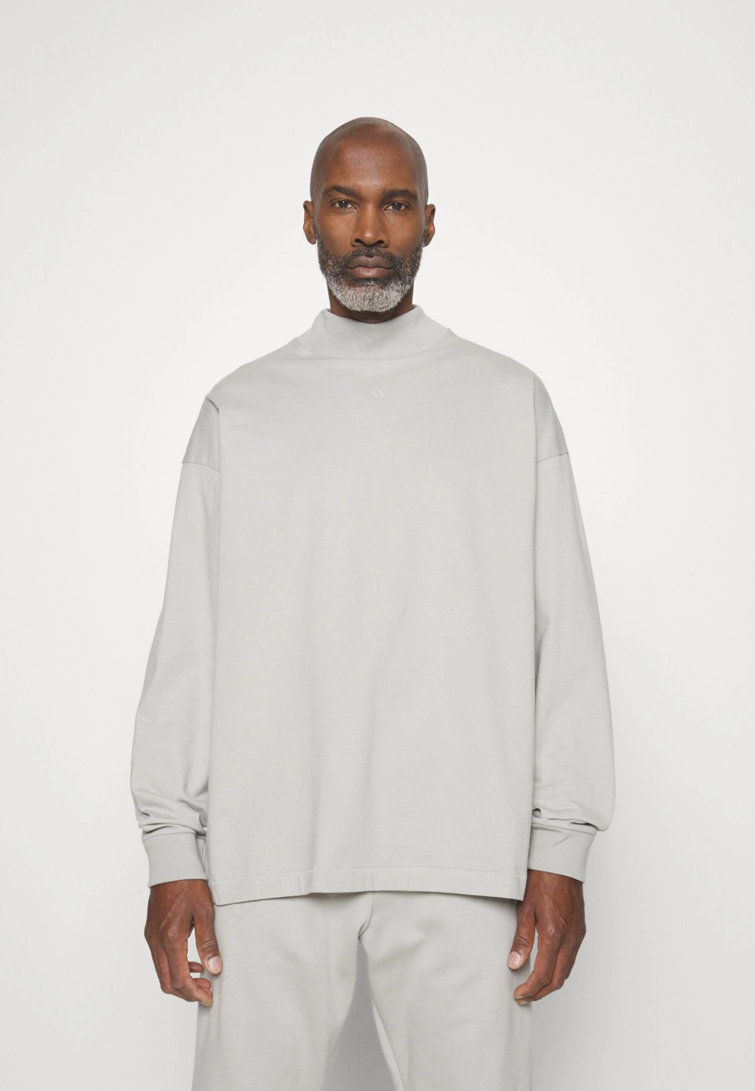 Adidas Originals One Bb L/S Tee - T-Shirt À Manches Longues - Metal Grey 3 Adidas Originals One Bb L/S Tee - T-Shirt À Manches Longues - Metal Grey – Image 3