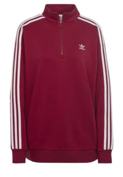 Adidas Originals Sweatshirt - Red -ASOS db84af0aea4445bab4be1de860f23ed8