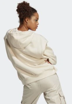 Adidas Originals Always Original Trefoil Hoodie 2-In-1 - T-Shirt Imprimé - White