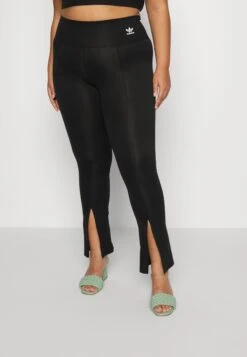 Adidas Originals Open Hem Tights - Legging - Black -ASOS dc0b3d4c24a8404587d38075b336cd17