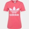 Adidas Originals Trefoil Tee - T-Shirt Imprimé - Hazy Rose
