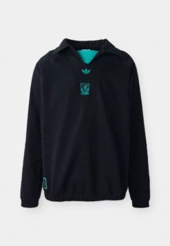 Adidas Originals LIVERPOOL FC ICON DRILL TOP - Article De Supporter D'équipe De Club - Black -ASOS dcde82d8c16d4c0e992ae6d7f31918c1