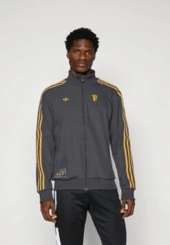 Adidas Originals MANCHESTER UNITED ICON TRACK TOP - Sweat Zippé - Utility Black -ASOS dd671900395b4460a40e9a90a7e26237