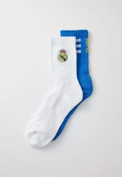 Adidas Originals REAL MADRID 3RD SOCKS 2PP - Article De Supporter D'équipe De Club - White/bluebird