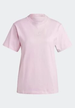 Adidas Originals Essentials Regular Tee - T-Shirt Basique - True Pink -ASOS dddf689e08f642cf855f6a6125fe8f87