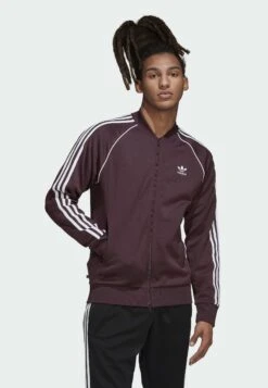 Adidas Originals Sweat Zippé - Red