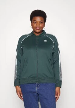 Adidas Originals Tracktop Plus Size - Veste De Survêtement - Mineral Green