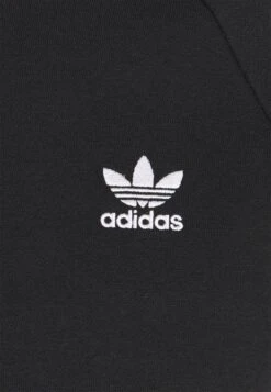 Adidas Originals Adicolor Classics 3-Stripes Crew - Sweatshirt - Black -ASOS deae8ba3dab74fca99f652fc587d972a