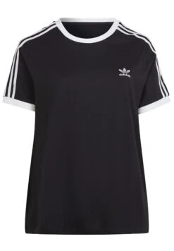 Adidas Originals 3 Stripes T - T-Shirt Basique - Black -ASOS df35a9bc4b2f45b3937b9357af0bbe79