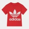 Adidas Originals Short Sleeve - T-Shirt Imprimé - Vivid Red/White