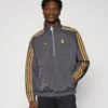 Adidas Originals MANCHESTER UNITED ICON HALF ZIP JACKET - Article De Supporter D'équipe De Club - Utility Black