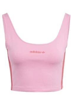 Adidas Originals Island Club Crop Tank - Débardeur - Semi Pink Glow -ASOS e0e0bef13c4b46468bf85954a9a8de83